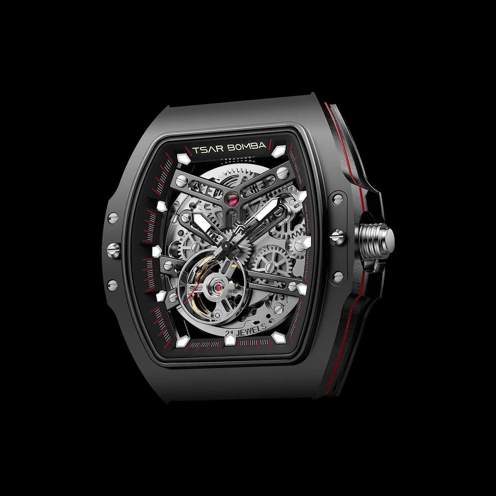 TSAR BOMBA ATOMIC-WATCH — Automatic-Black