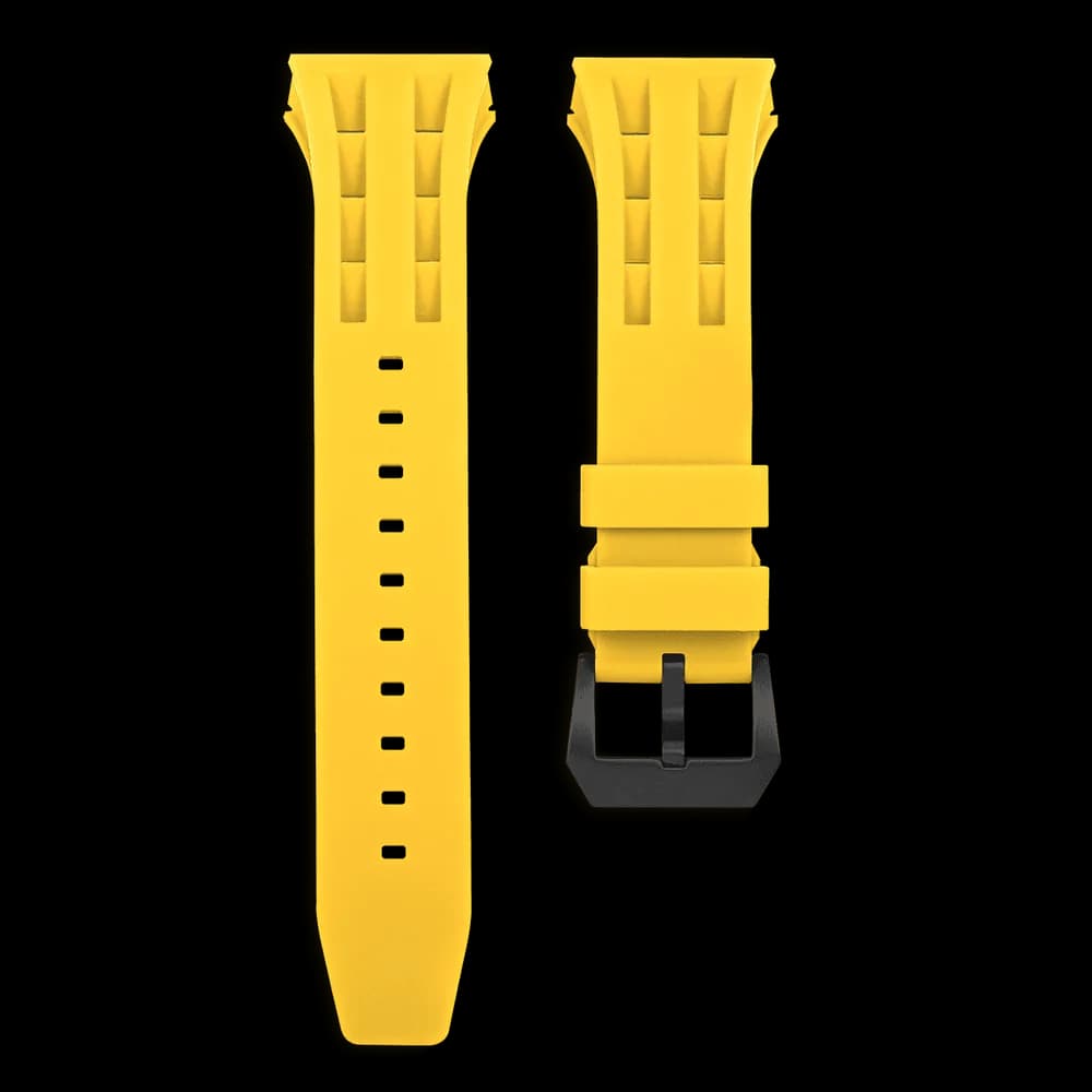TSAR BOMBA TSARBOMBA-WATCH-STRAP — Silicone Strap-Yellow