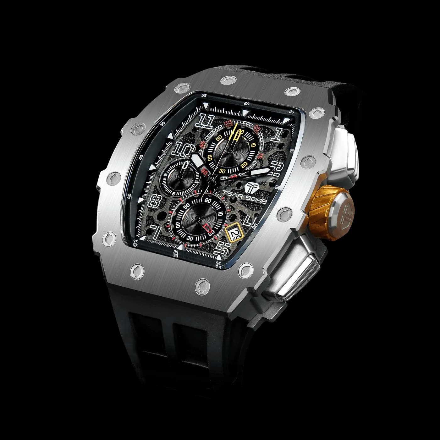 TSAR BOMBA TB8204Q — Silver Black