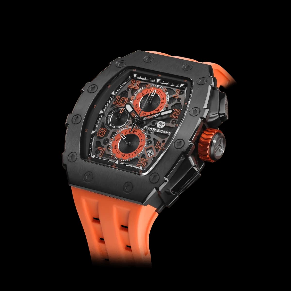 TSAR BOMBA TB8204Q — Black Orange