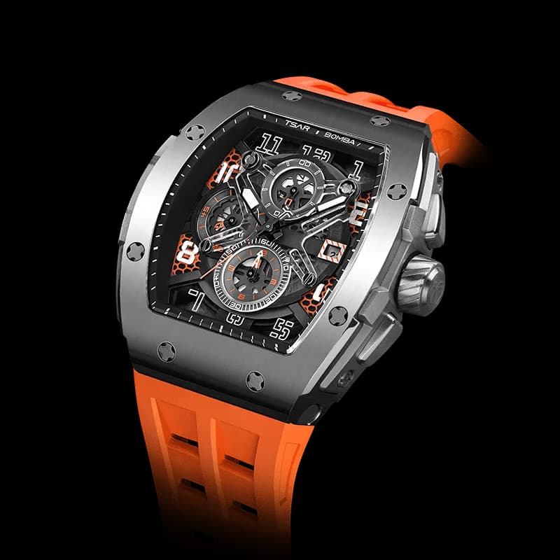 TSAR BOMBA TB8211Q — Silver Orange