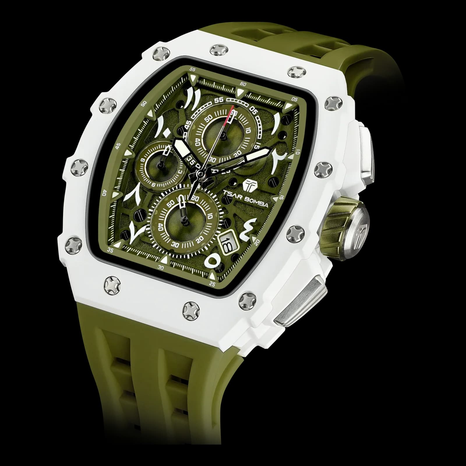 TSAR BOMBA TB8204QA — White Olive